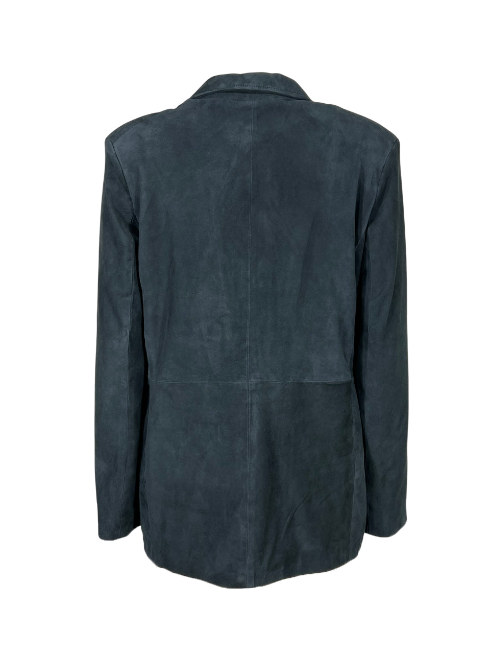 HERITAGE giacca donna camoscio foderata 1 bottone tasche a filo MP126-CM 100% pelle MADE IN ITALY