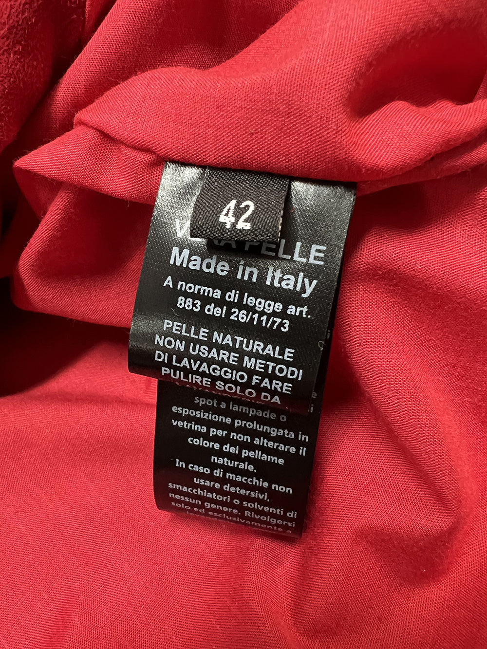 Giacca donna Heritage MP429-CM corta in 100% pelle scamosciata. Girocollo con tasche applicate