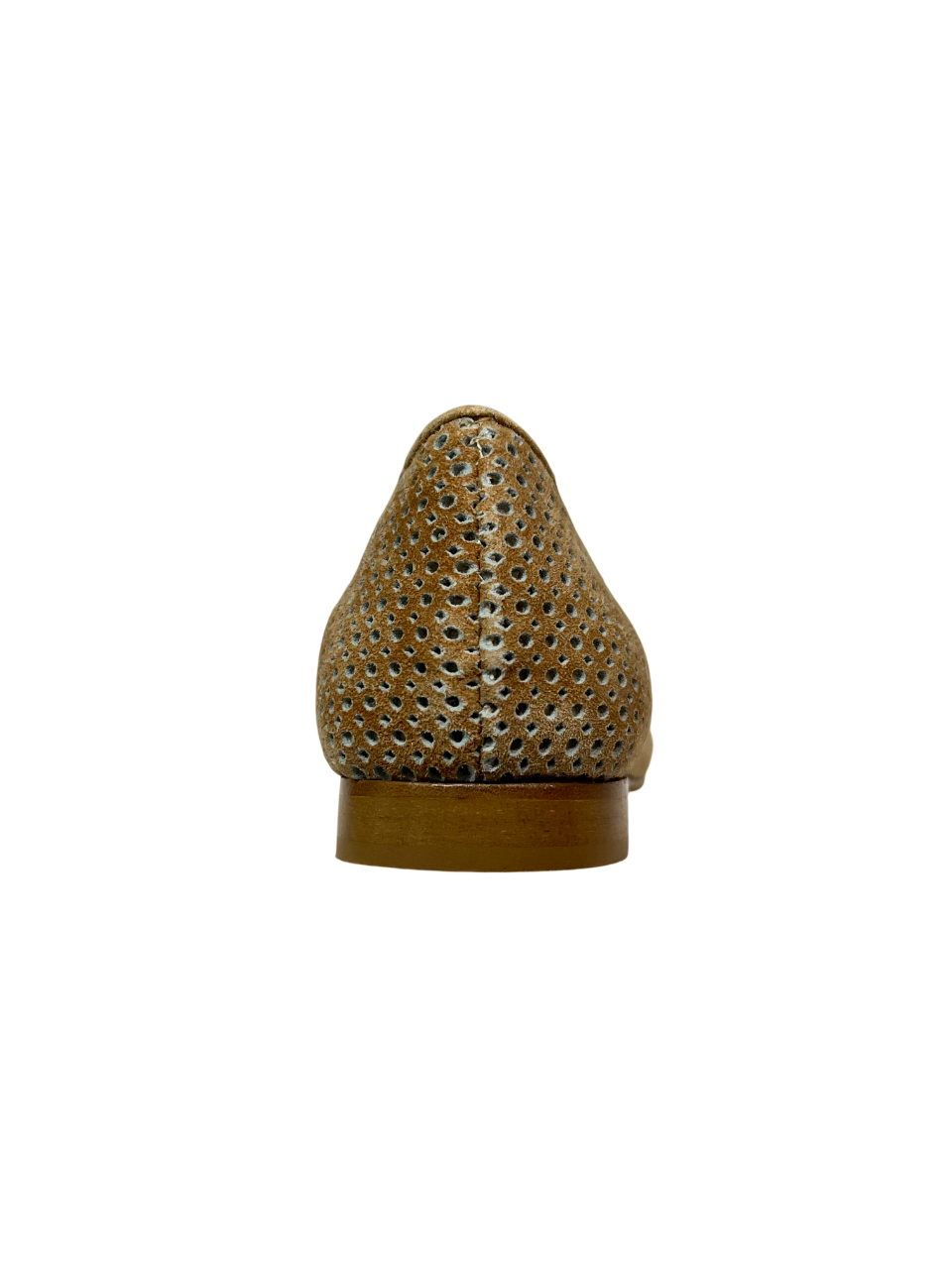 UPPER CLASS Ballerina Donna 4110 CAM Camoscio Lavato Traforata Punta