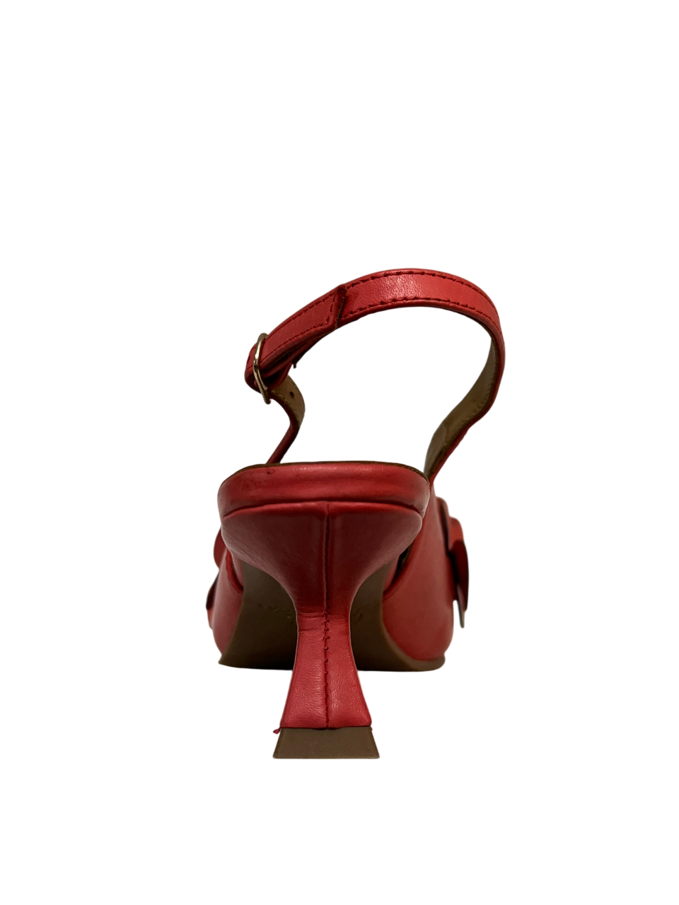 LA VITRINA sling-back donna in pelle con fiori POMIZIA