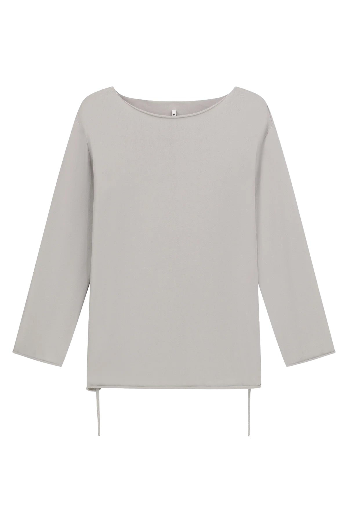 LIVIANA CONTI maglia donna grigio perla F6SA09 KEYYIE MADE IN ITALY