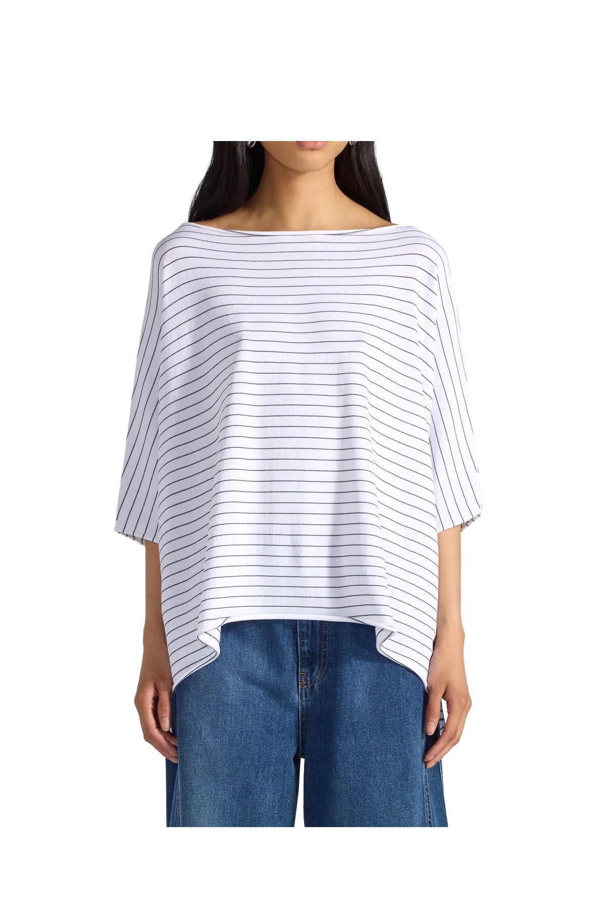 LIVIANA CONTI maglia donna a righe F6SA70 WILMA MADE IN ITALY