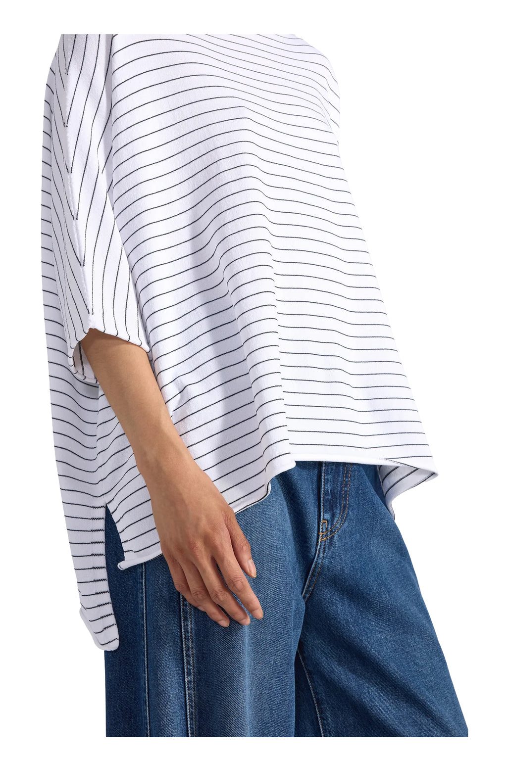 LIVIANA CONTI maglia donna a righe F6SA70 WILMA MADE IN ITALY