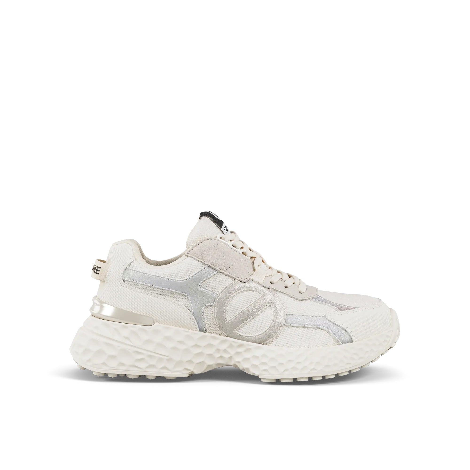 Sneaker donna NØ Name linea CARTER 2.0 Runner W DOVE/DOVE/DOVE. Suola alta 5 cm
