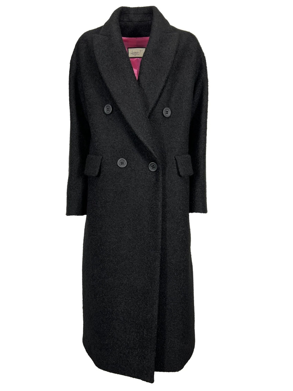 LUCREZIA T  Cappotto Donna Teddy Doppiopetto LT701LU200 100% poliestere MADE IN ITALY