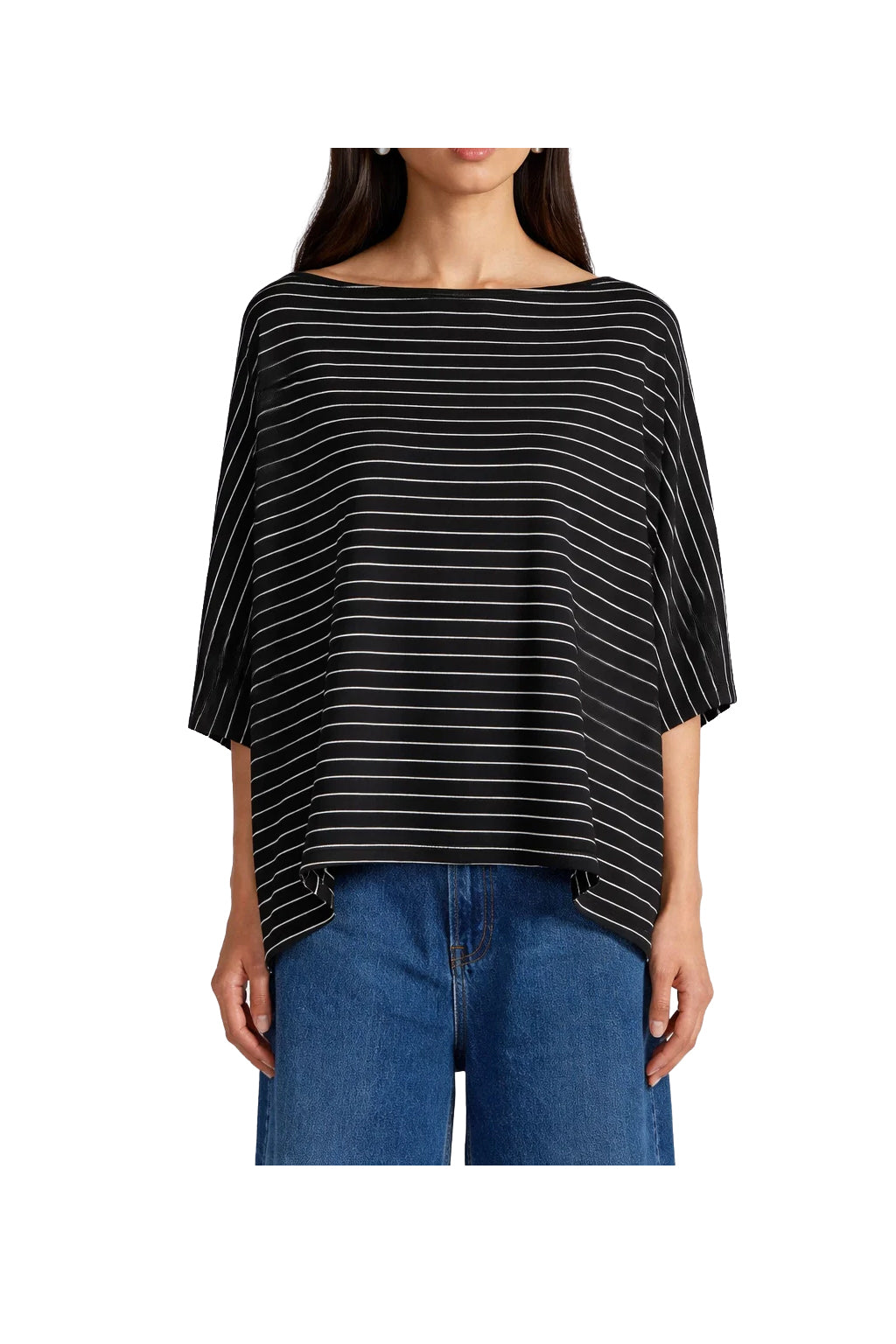 LIVIANA CONTI maglia donna a righe F6SA70 WILMA MADE IN ITALY