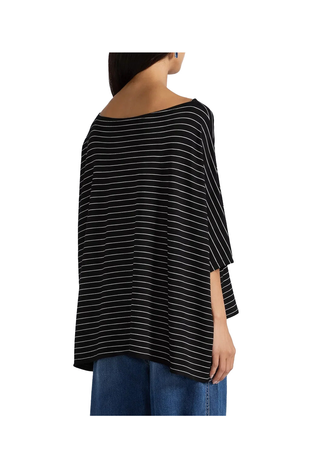 LIVIANA CONTI maglia donna a righe F6SA70 WILMA MADE IN ITALY